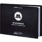 Molotow Blackbook Graffiti Sketching - Schetsboek Mixed Media A5 Landschap - Tekenboek Voor Alle Soorten Markers