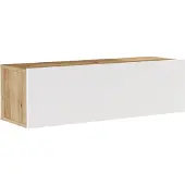 En.casa Tv-meubel Lapinlahti 100x31,5x29,5cm houtkleurig en wit
