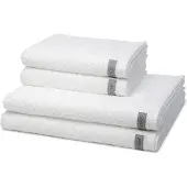 Ross Dames en Heren 2 X handdoek 2 X douchehanddoek - in set Smart
