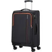 American Tourister Trolley 'Sea Seeker' donkergrijs / donkeroranje