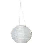 Star Trading Solar Lantern Festival, wit, 25x21cm