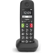 Gigaset E290 Analoge-/DECT-telefoon Nummerherkenning Zwart