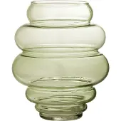 Bloomingville Annhelene Vaas, Groen, Glas