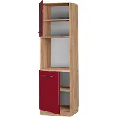 Vicco Fame-Line Ovenombouwkast – 60 cm open Bordeauxrode hoogglans