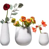 Villeroy & Boch Vasen-Set Manufacture Collier Set van 3