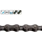 Kmc Z6 ketting 3/32'' Grijs