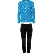 Uhlsport Progressive Keepersset Lange Mouwen Kids Blauw