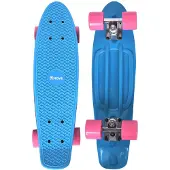 Möve Skateboard old school retro sky blue