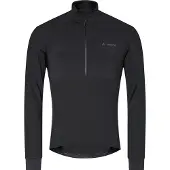 Vaude Bike - Kuro Halfzip L/S Tricot - Fietsshirt M, zwart