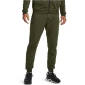 Under Armour Heren Tricot Joggingbroek Groen Sportstyle Collectie M