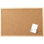 MAUL prikbord met houten frame 60 x 40 cm