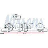 Nissens 832169 Watercirculatiepomp