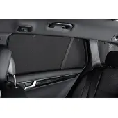 Car Shades Opel Zafira A 1999-2005 Zonneschermen achterportieren Zwart
