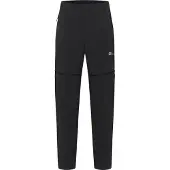 Jack Wolfskin - Hikeout Zip Away Pants - Trekkingbroek 56 - Regular, zwart