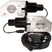 QTP 3in Bolt-On QTEC Electric Cutout Valve - Single