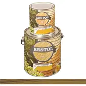 Restol Houtolie Mat Tuinhoutgroen Watergedragen 750 ML