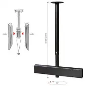 OMB New Lift 600 TV Plafondbeugel - 360°draaibaar