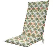 Madison Tuinstoelkussen Trivia Green Green Hoge Rug (123 x 50 cm)
