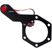 Nrg Steering Single Switch - Extended Kit Black