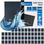 GEKO Waterproof schuurpapier - P5000 - 230x280mm - Droog en nat gebruik - 50 stuks