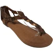 Minnetonka -SANDAL/SLIPPER-BRONZE-LEDER-38