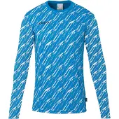 Uhlsport Progressive Keepersshirt Kids Blauw Wit