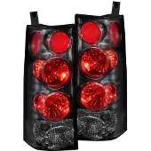 Anzo 2003-2015 Chevrolet Express Taillights Black