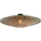 Good&Mojo LED Plafondlamp Kalimantan | 1X E27 Max 60W | Natural/Black