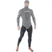 Seac Sub Snake Camo 5 Mm Spearfishing Pants Zwart XL Man