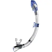Seac Fast Tech Dry Diving Snorkel Blauw,Grijs