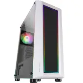 Mars Gaming ATX-behuizing - - MC-ART - Midi-Toren - Gehard glas - USB 2.0 en 3.2