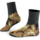 Seac Sub Seal Skin Camo 3 Mm Booties Zwart EU 43-44