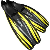 Seac Sub F100 Pro Diving Fins Geel EU 36-37