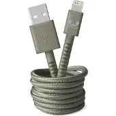 Fresh 'n rebel USB - Lightning Fabriq Cable (2m) - Donker Ro