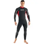 Seac Neoprenanzug - Relax Man 2, 2 mm - Schwarz/Rot - - L - Large - Neoprenanzüge