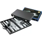 Sonstiges Backgammon Koffer Grijs