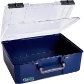 Raaco 147255 - Kleine onderdelen bak CarryLite 150 5x10-0/DL - 413 x 148 x 330 mm - Blauw