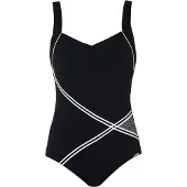 Sunflair Badpak zwart / wit