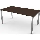 Kerkmann Eettafel Beta 160cm donker bruin hoogte verstelbaar