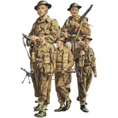 Tamiya 300035223 1:35 Tweede Wereldoorlog Britse Infanterie Patrouillegroep, 5 Soldaten