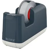 Leitz Cosy Plakbandhouder - Plakband Dispenser Inclusief Plakband - Ideaal voor Thuiskantoor/Thuiswerken - Fluweel Grijs