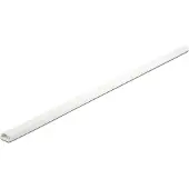 DeLOCK Kunststof kabelgoot zelfsluitend met zelfklevende plakstrip - 100 x 1,5 cm / wit