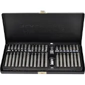 AWTOOLS KOŃCÓWKI HEX / TORX / SPLINE KOMPLET 40 CZĘŚCI BL