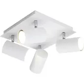 TRIO Marley Plafondlamp Wit Excl. 4x GU10 · max. 35W