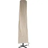 MCW Meran beschermhoes voor marktparasol tot 5m, hoes met rits ~ crème