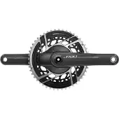 Sram Red AXS E1 Power Meter Crankset 50/37T 12S Natural Carbon Black
