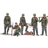 Tamiya Modelbouwpakket Militaire voertuigen - 35371 German Infantry Mid-WWII Set Plastic - 1:35 - Modelbouw