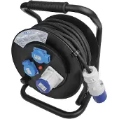 Pro Plus Kabelhaspel 25m Schuko en CEE