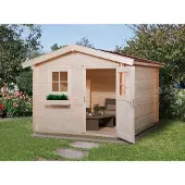 Weka Tuinhuis 106 - Onbehandeld - 251x250cm - 14,4 M³