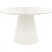 Kick Collection Kick eettafel Troy - Eettafel - Betonlook - Wit